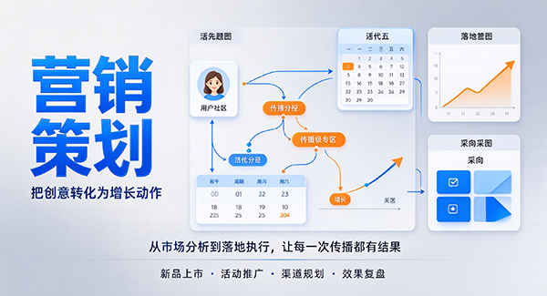 阿拉善营销策划